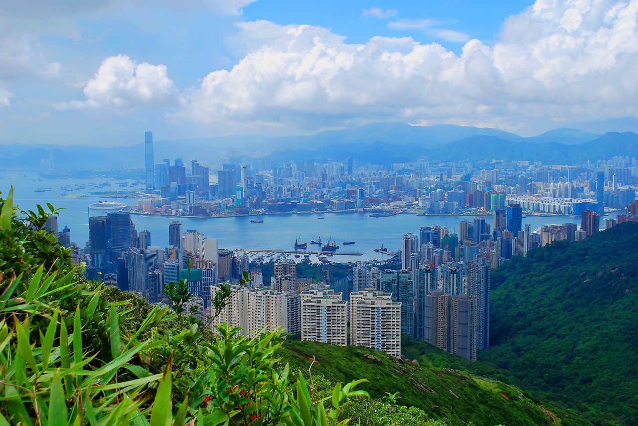 Honkongas, Miesto Panorama, Hong Kongo Panorama, Panorama, Asija, Metropolis, Kraštovaizdis, Miesto, Dangoraižis, Pastatai