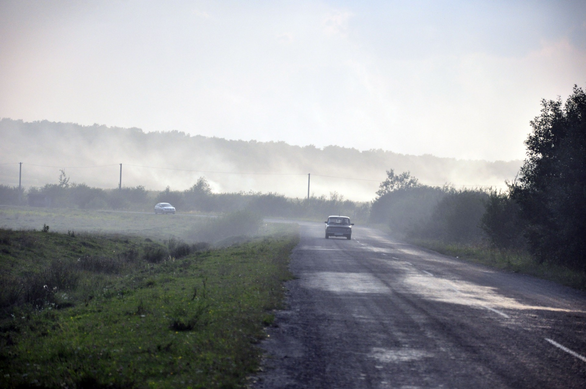 Kelias,  Rūkas,  Automobiliai,  Kaimas,  Kraštovaizdis,  Kelias, Nemokamos Nuotraukos,  Nemokama Licenzija