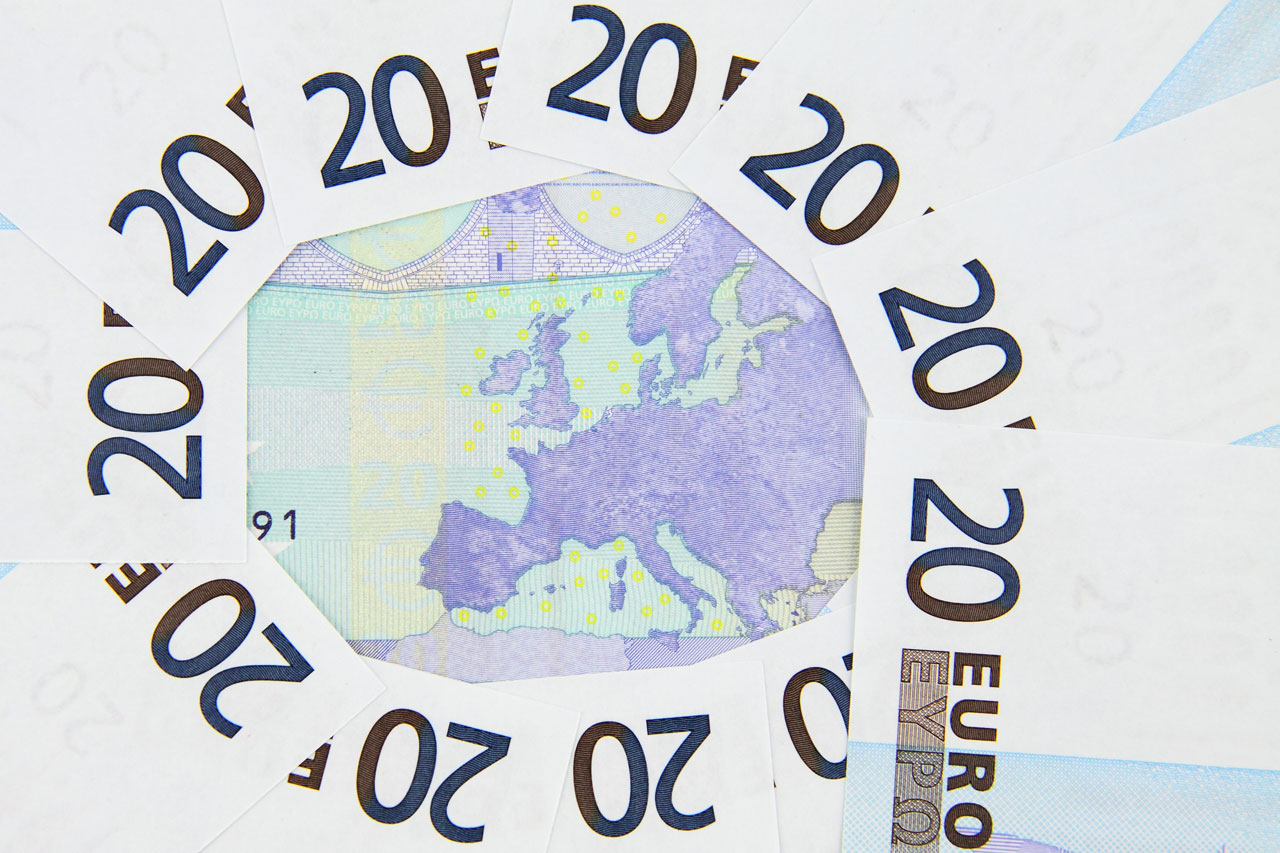 Fonas,  Bankas,  Banknotas,  Sąskaitą,  Verslas,  Pinigai,  Kreditas,  Valiuta,  Euras,  Europa