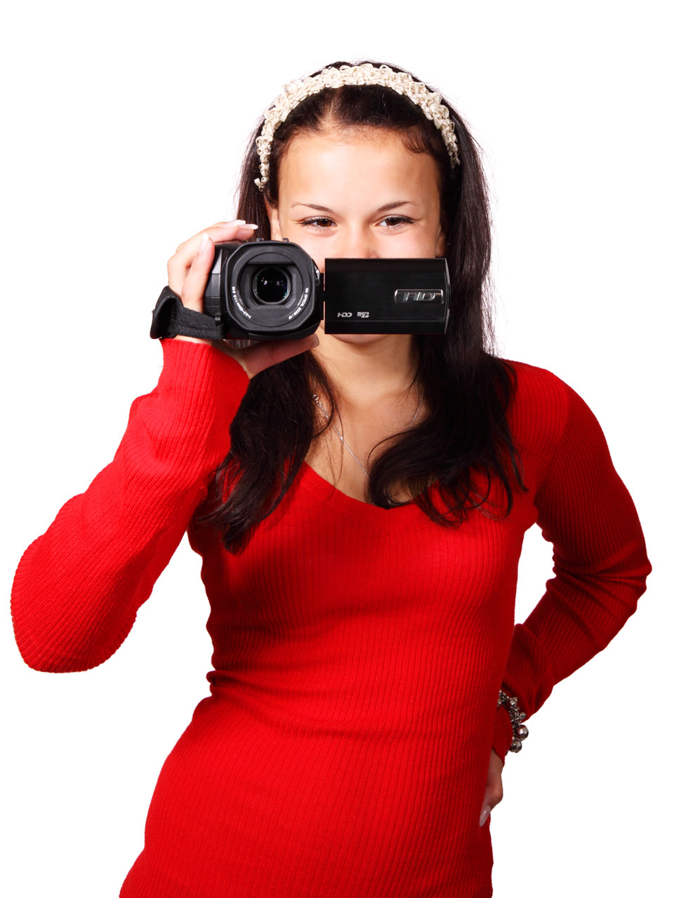 Vaizdo Kamera,  Fotoaparatas,  Skaitmeninis,  Įranga,  Moteris,  Mergaitė,  Patalpose,  Izoliuotas,  Žmonės,  Technologija