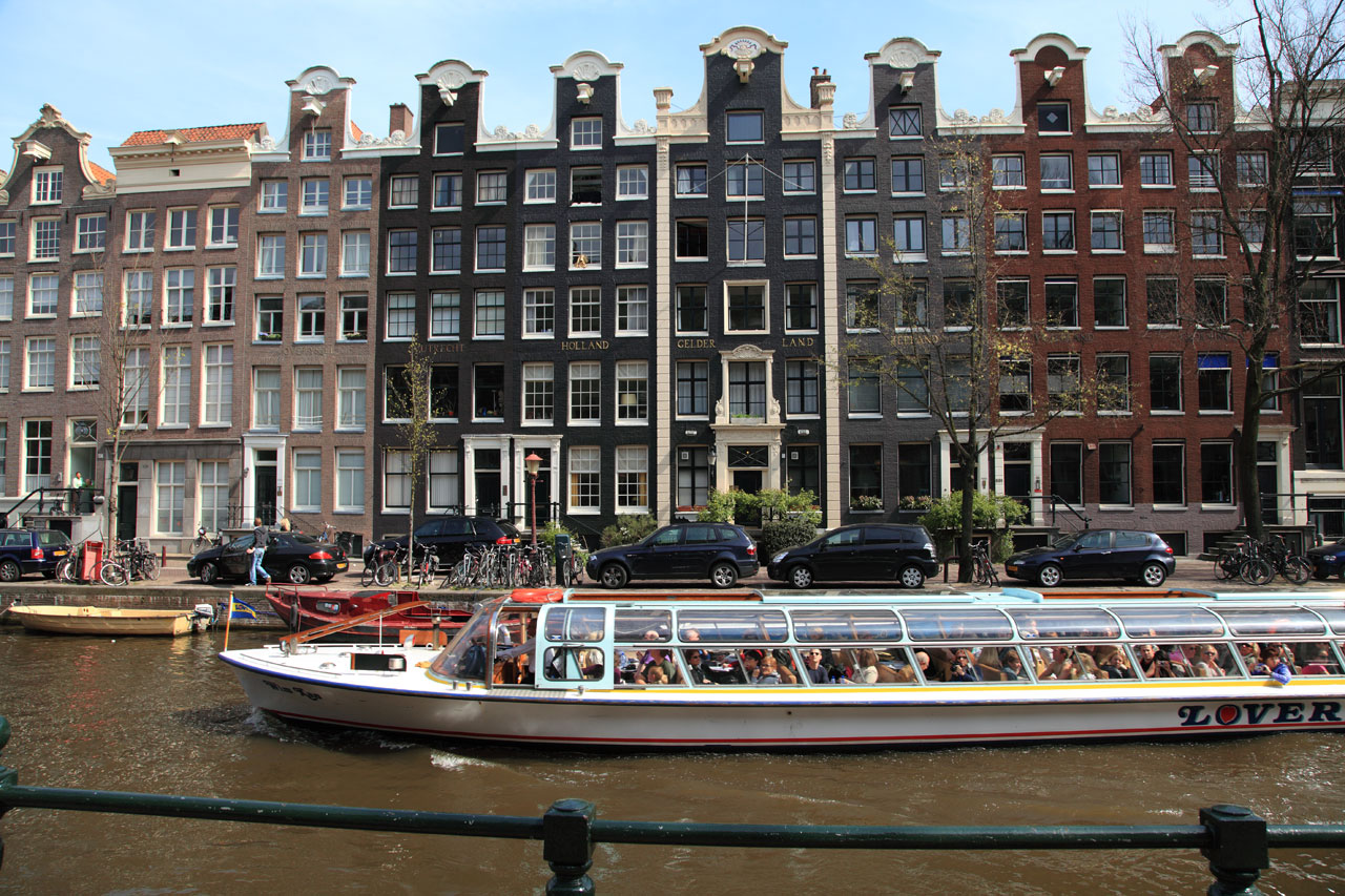 Amsterdamas,  Architektūra,  Valtis,  Plyta,  Pastatas,  Kanalas,  Miestas,  Olandų,  Holland,  Namai