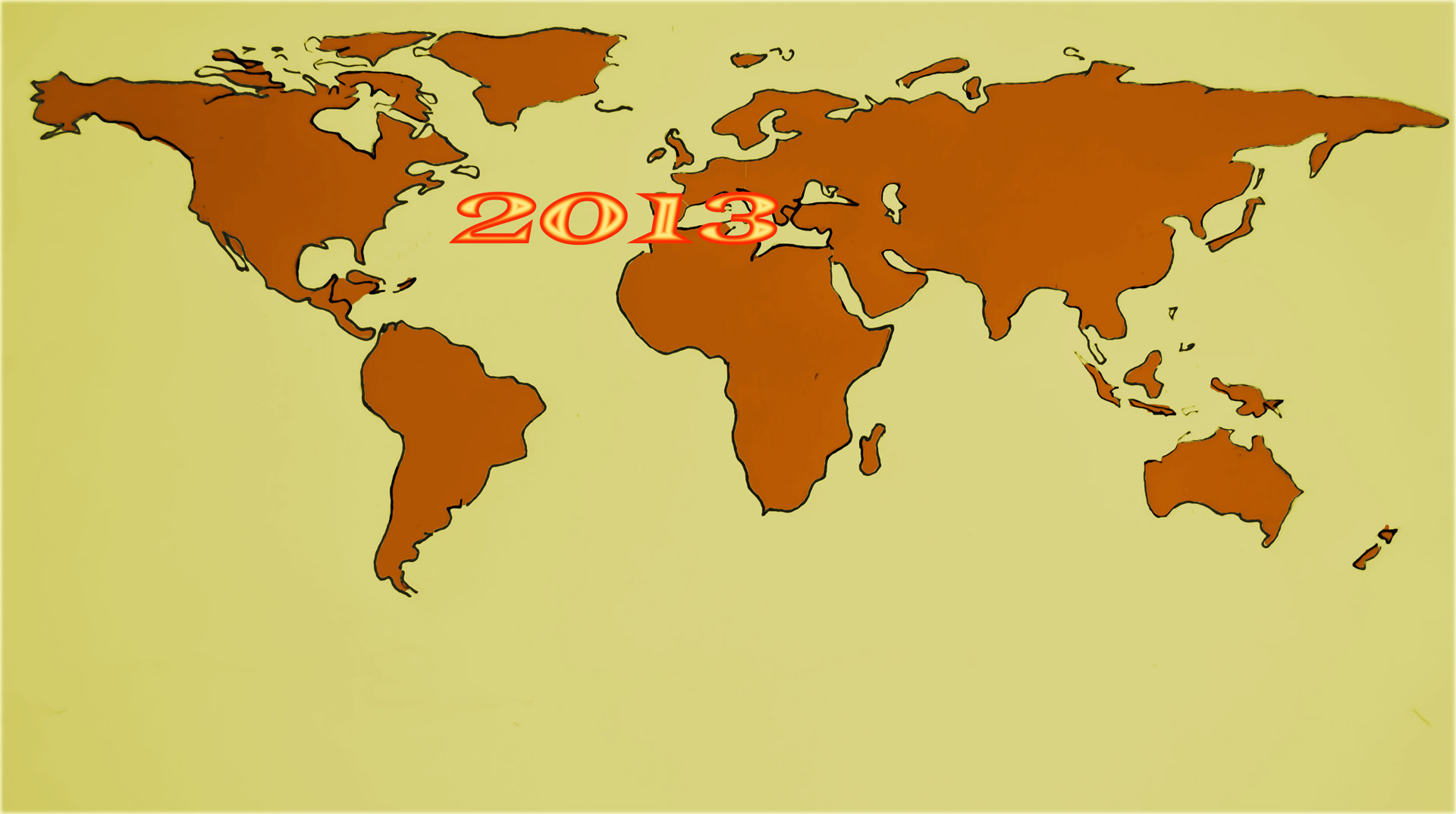 2013,  Naujas,  Metai,  Pradėti,  Rezoliucijas,  Pasveikinimas,  Žemėlapis,  Pasaulis,  Kortelės,  Atvirukai