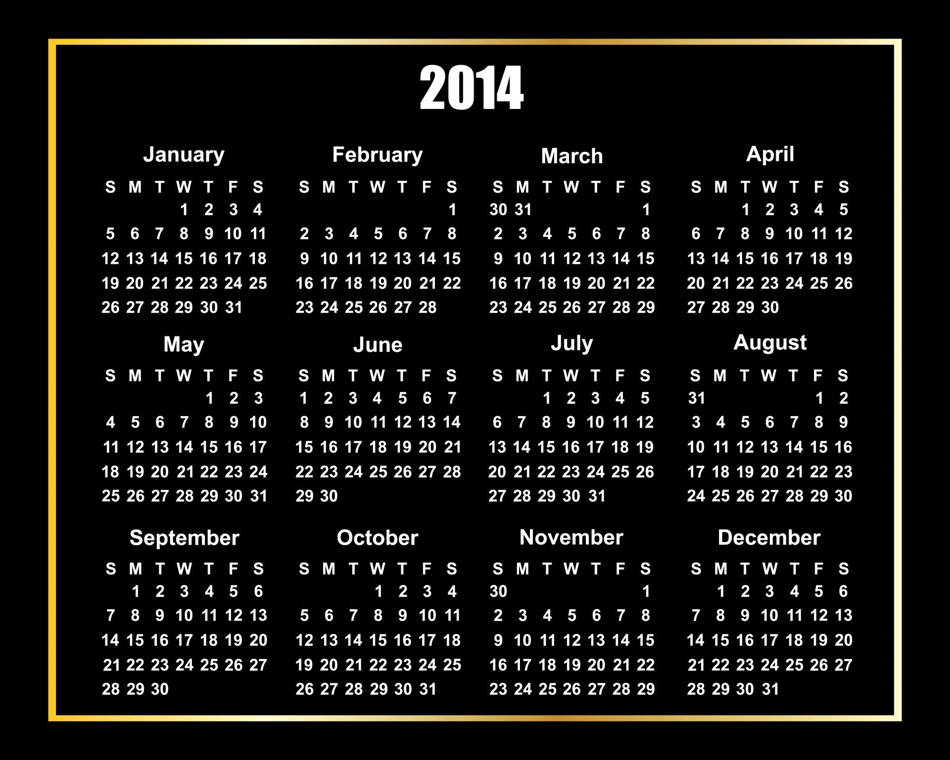 2014 & Nbsp,  Kalendorius,  2014,  Kalendorius,  Metai,  Data,  Datas,  Dienoraštis,  Planuotojas,  Mėnuo