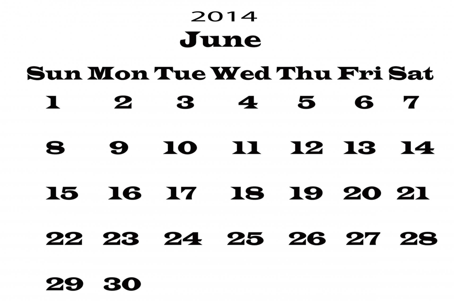 Birželis,  2014,  Kalendorius,  Šablonas,  Metai,  Data,  Datas,  Dienoraštis,  Planuotojas,  Mėnuo