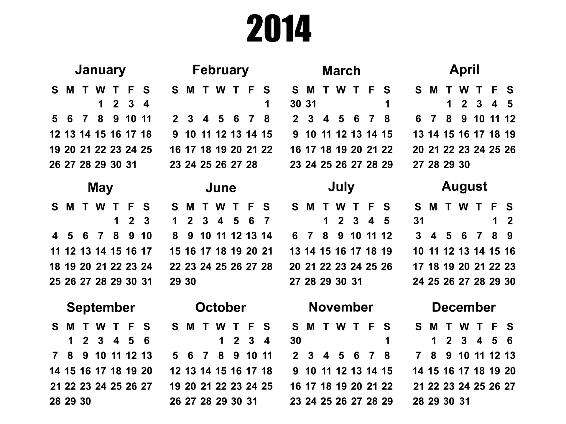 2014 & Nbsp,  Kalendorius,  2014,  Kalendorius,  Šablonas,  Metai,  Data,  Datas,  Dienoraštis,  Planuotojas