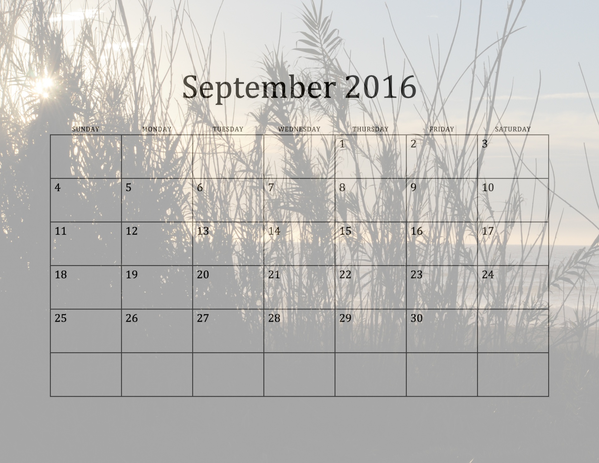 2016,  Kalendorius,  Kalendoriai,  Žurnalas,  Dienoraštis,  September,  Ventura,  Saulėlydis,  Žolė,  Žolės