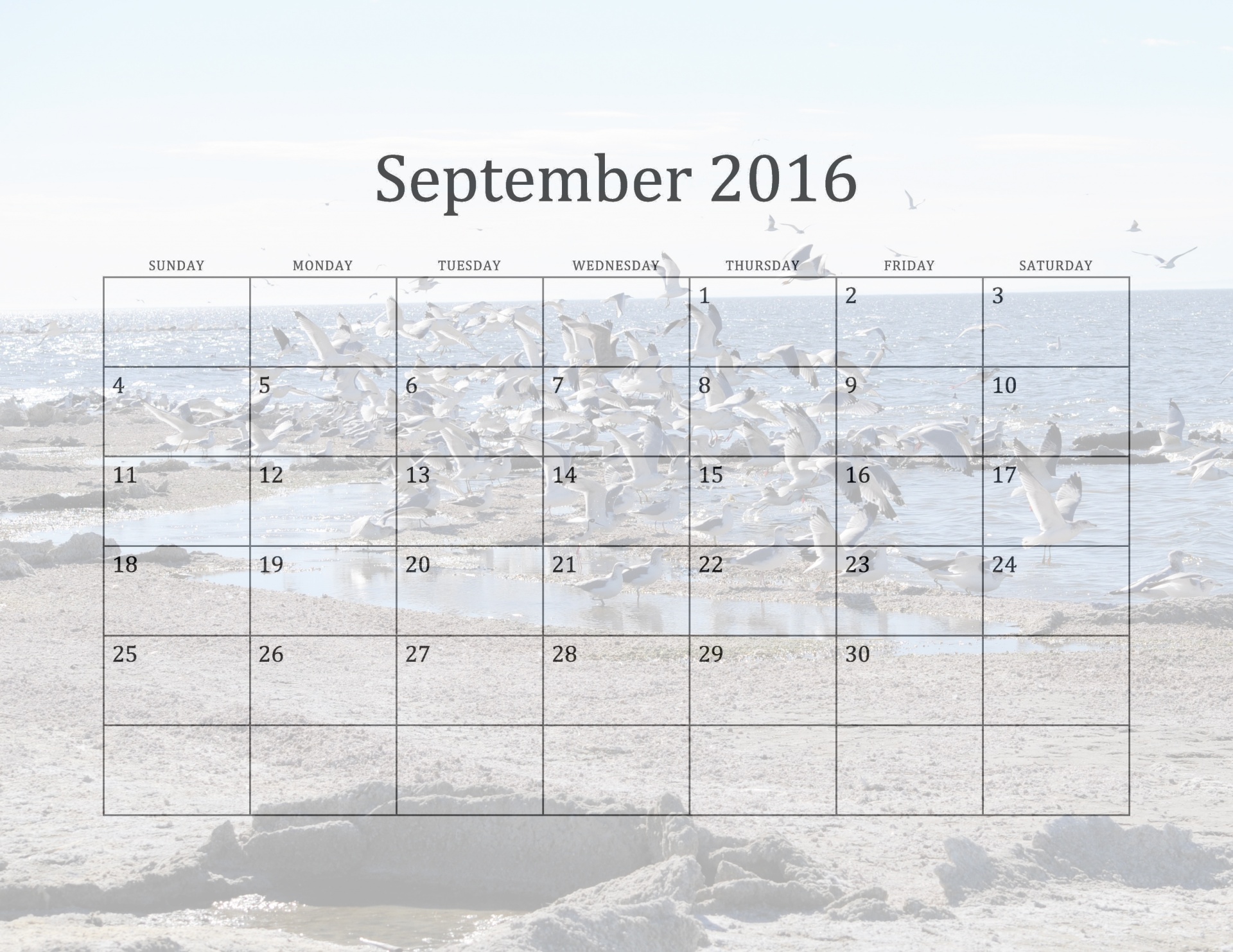 2016,  September,  Mėnuo,  Kas Mėnesį,  Kalendorius,  Dykuma,  Druska & Nbsp,  Jūra,  Saltonas & Nbsp,  Jūra Ir Ežeras
