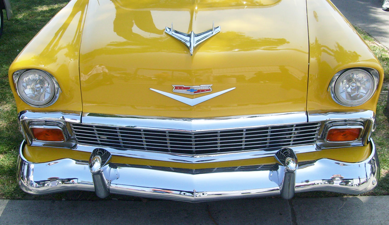 56,  Chevy,  1956,  Chevrolet,  Priekinis,  Trys Penki,  1956 M. Chevrolet - Vaizdas Iš Priekio, Nemokamos Nuotraukos,  Nemokama Licenzija