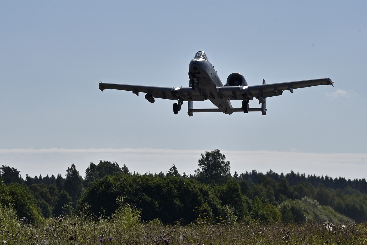 A-10C Truputį Ii, Orlaivis, Aviacija, Warthog, Nusileidimas, Greitkelis, Estonia, Nemokamos Nuotraukos,  Nemokama Licenzija