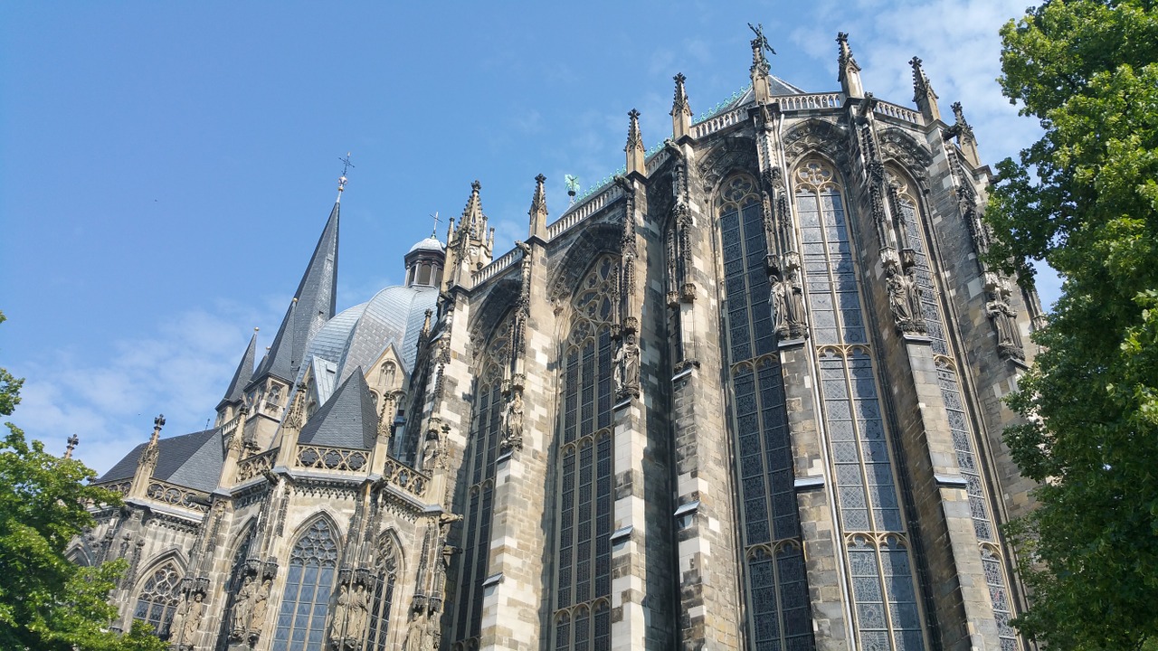 Aachen, Karlo Karalius, Katedra, Bažnyčia, Nemokamos Nuotraukos,  Nemokama Licenzija