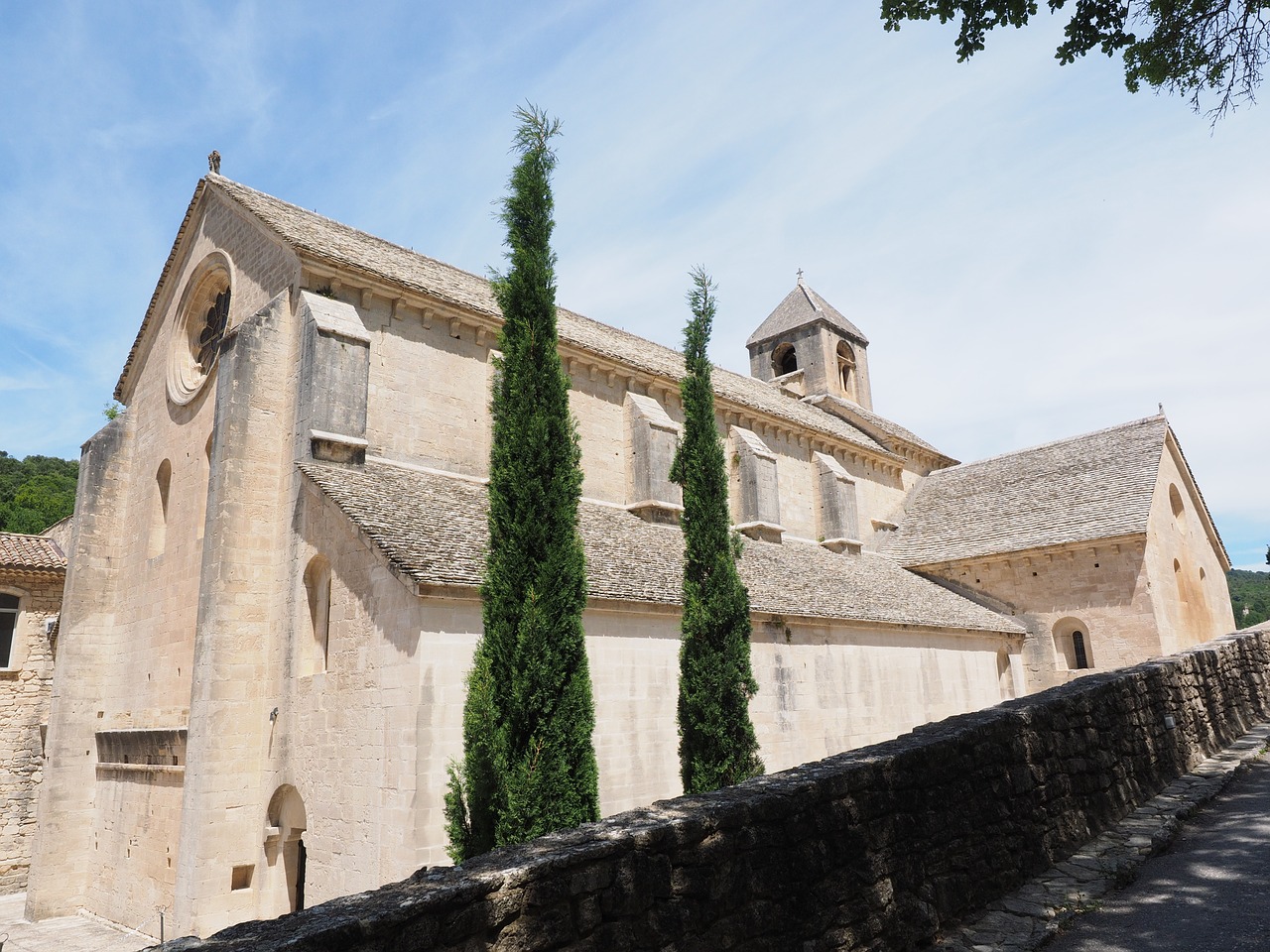 Abatija Bažnyčia, Bažnyčia, Abbaye De Sénanque, Vienuolynas, Abatija, Notre Dame De Sénanque, Cistercianų Tvarka, Gordes, Vaucluse, France