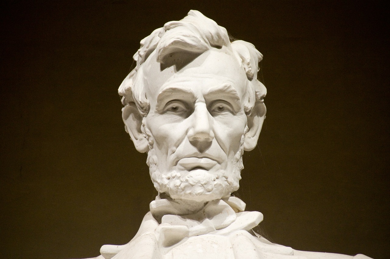 Abraamo Lincolno Memorialas, Abe, Abraham Lincoln, Vyras, Asmuo, Veidas, Amerikietis, Prezidentas, Usa, Jungtinės Valstijos