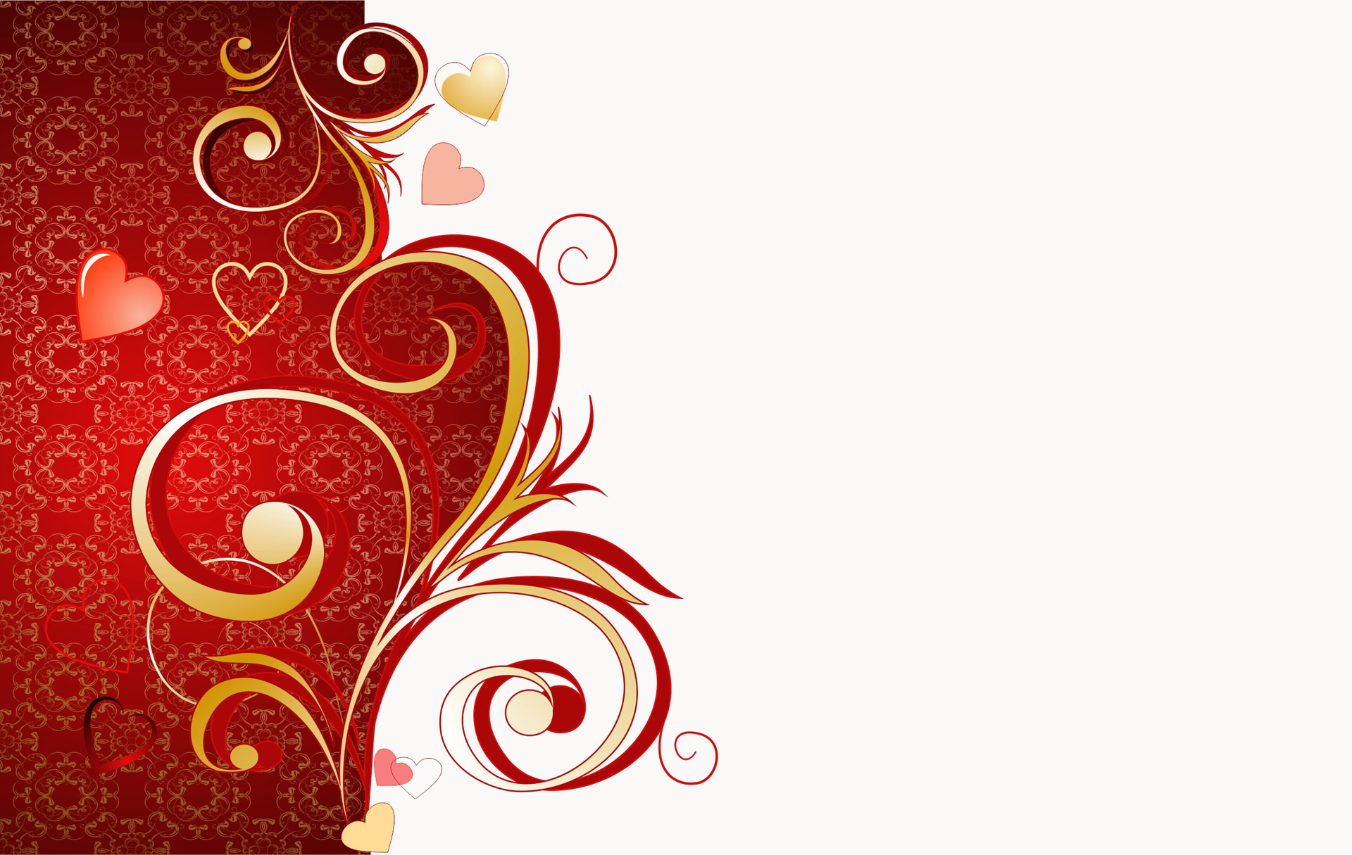 Valentino Diena,  Meilė,  Širdis,  Romantika,  Santykiai,  Šventė,  Vestuvės,  Atvirukas,  Raudona,  Auksas