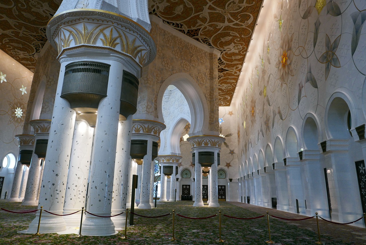 Abu Dabis, Sheikh Zayed Mečetė, Architektūra, Koplyčia, Nemokamos Nuotraukos,  Nemokama Licenzija
