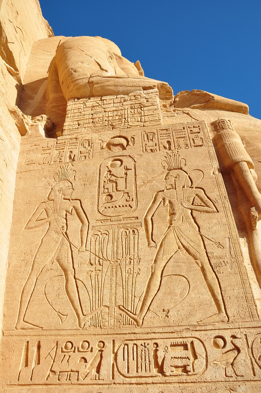 Abu Simbel,  Šventykla,  Egiptas,  Senovinis,  Nile,  Aswan,  Faraonas,  Griuvėsiai,  Kelionė,  Statula