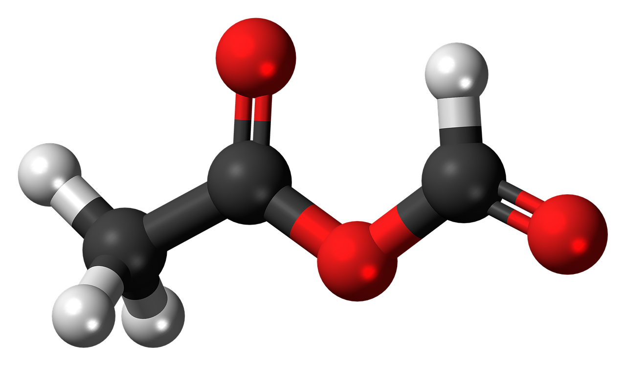 Acto Rūgštis, Skruzdžių Formos, Anhidridas, Molekulė, Struktūra, Modelis, Chemija, Mokslas, Junginys, Atomai