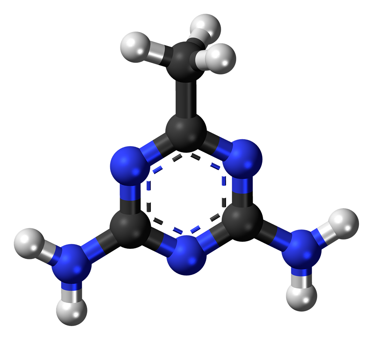 Acetoguanaminas, Molekulė, Struktūra, Modelis, Chemija, Mokslas, Junginys, Atomai, Klijavimas, Nemokamos Nuotraukos