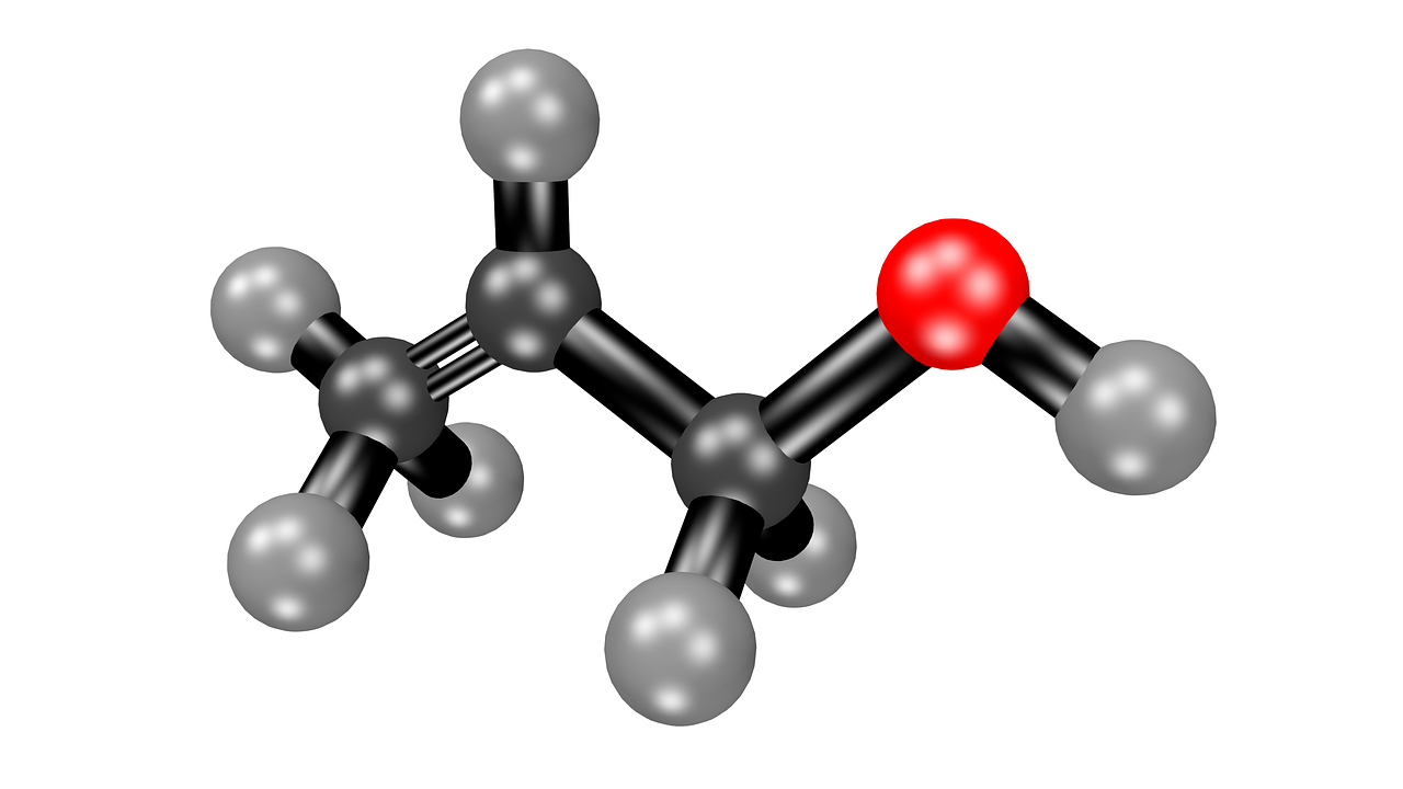Acetonas, Molekulė, Struktūrinė Formulė, Chemija, 3D, C3H6O, Nemokamos Nuotraukos,  Nemokama Licenzija