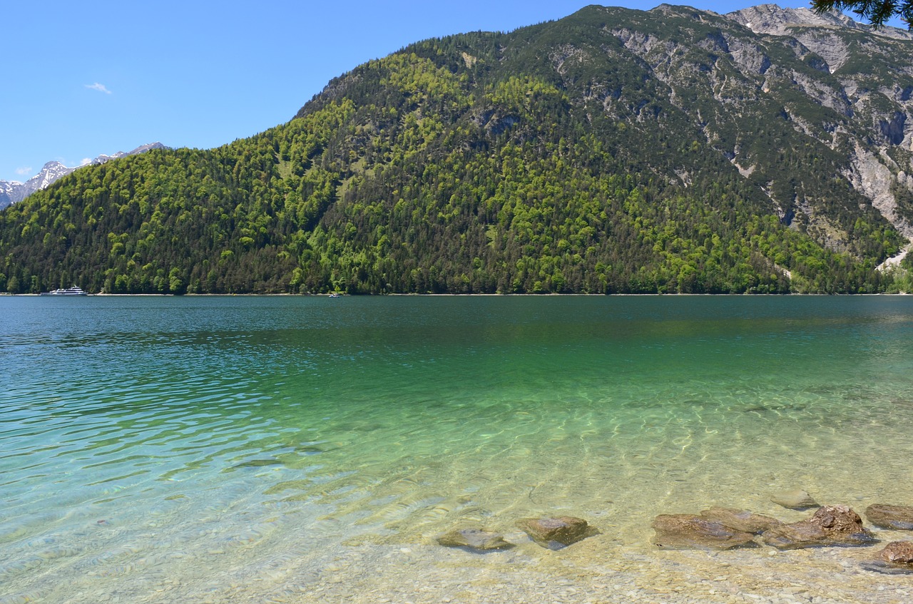 Achensee, Skaidrus Vanduo, Kalnai, Tyrol, Gamta, Vanduo, Ežeras, Kraštovaizdis, Alpių, Austria