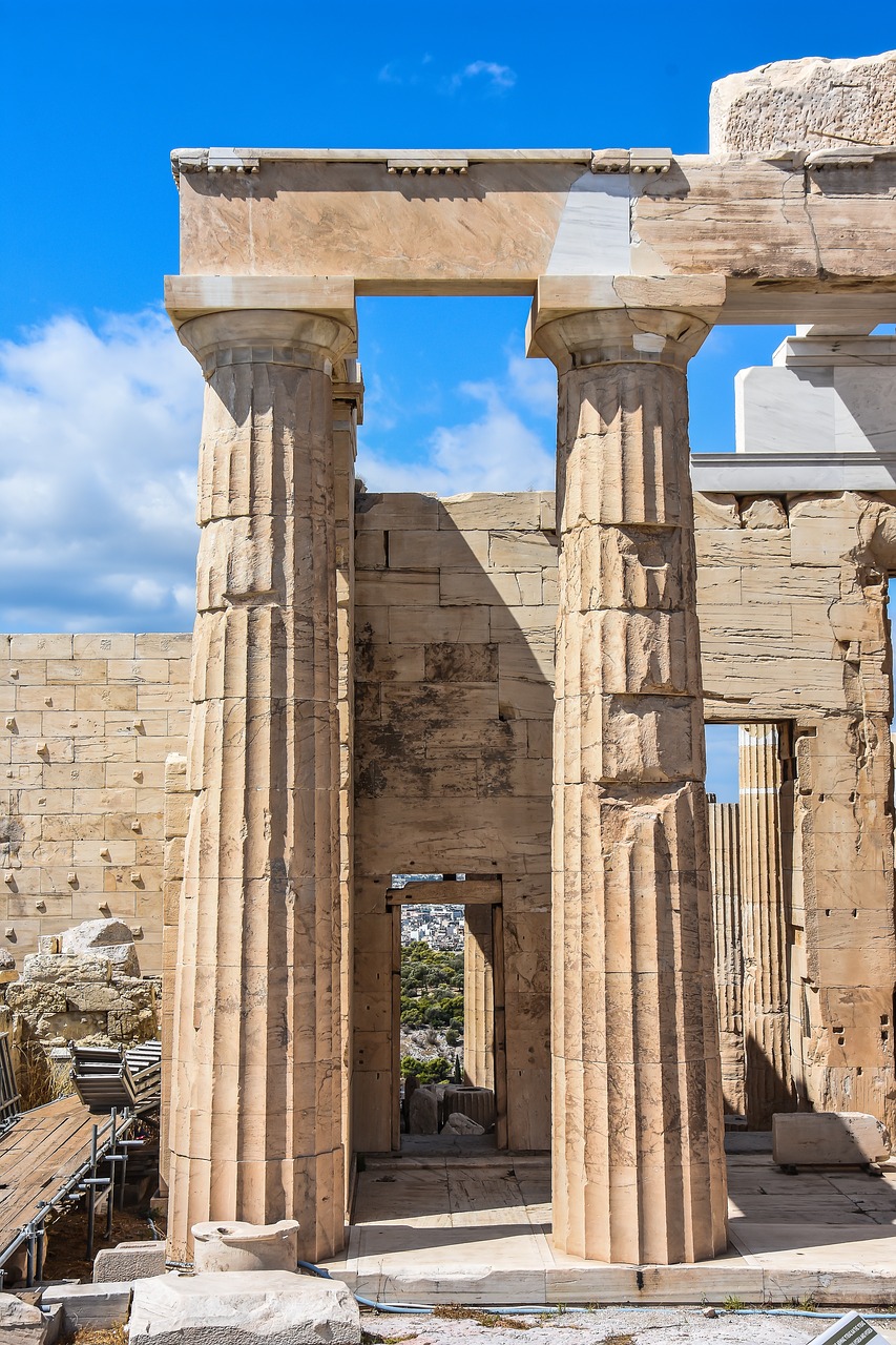 Akropolis, Atėnas, Graikija, Senovės, Graikų Kalba, Architektūra, Paminklas, Kelionė, Turizmas, Šventykla