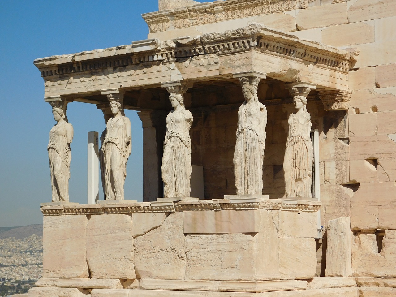 Akropolis, Marmuras, Partenonas, Graikija, Senovės, Paminklas, Akmuo, Atėnas, Stulpelis, Archeologija