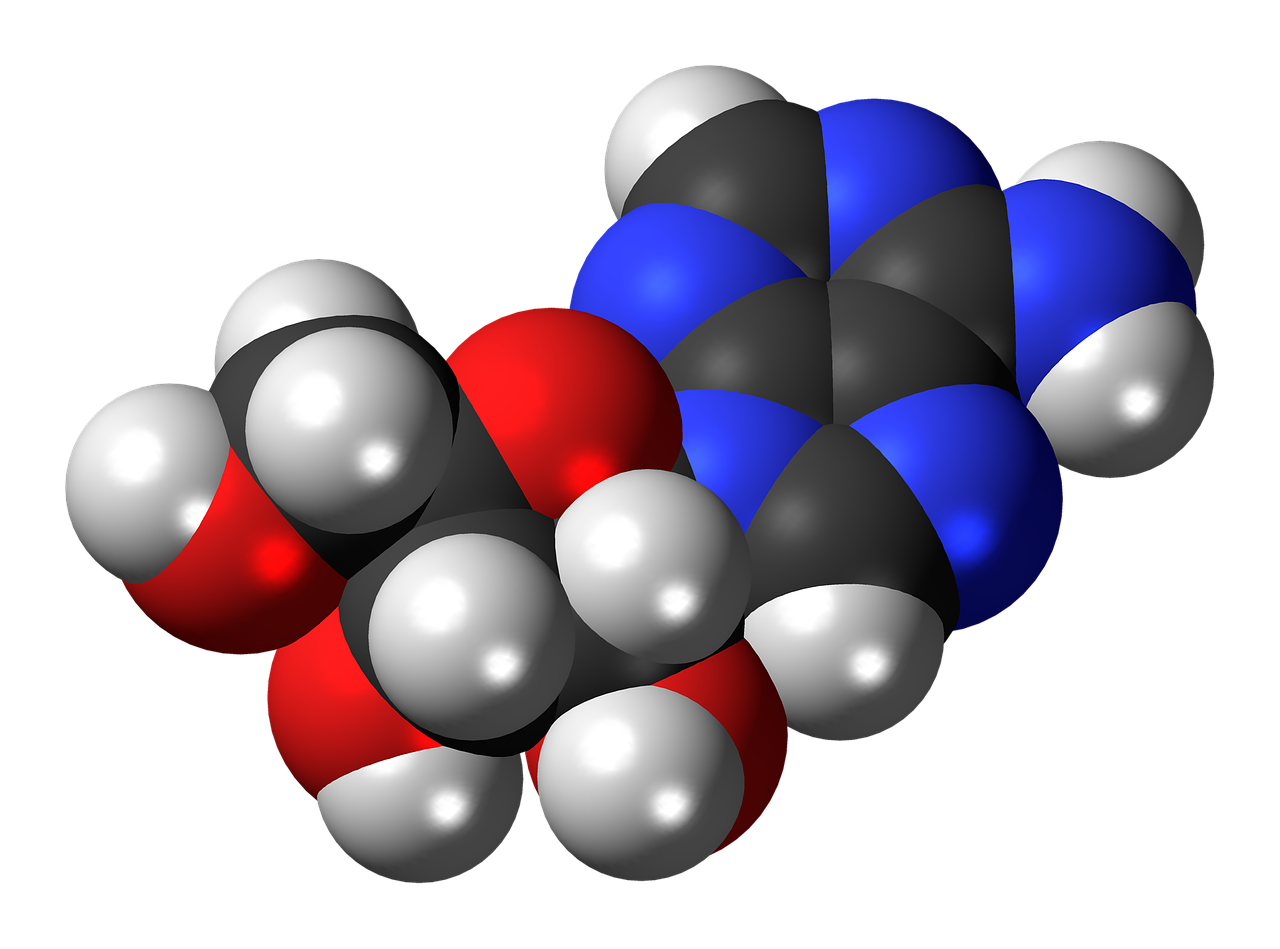 Adenozinas, Nukleozidas, Molekulė, Struktūra, Modelis, Chemija, Mokslas, Junginys, Atomai, Klijavimas