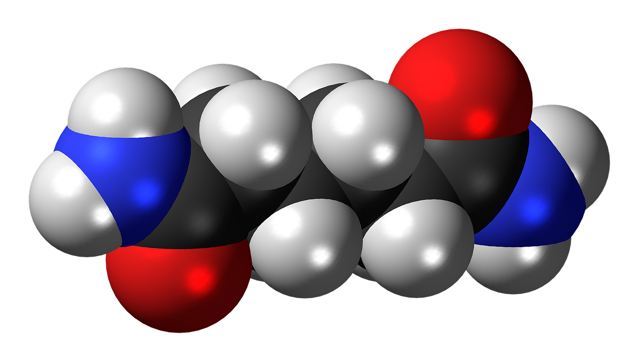 Adipamidas, Molekulė, Struktūra, Modelis, Chemija, Mokslas, Junginys, Atomai, Klijavimas, Nemokamos Nuotraukos