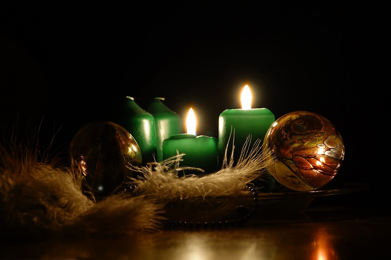 Adventas, 2 Žvakės, 2, Žvakių Šviesa, Kontempliatyvas, Antroji Žvakė, Nemokamos Nuotraukos,  Nemokama Licenzija