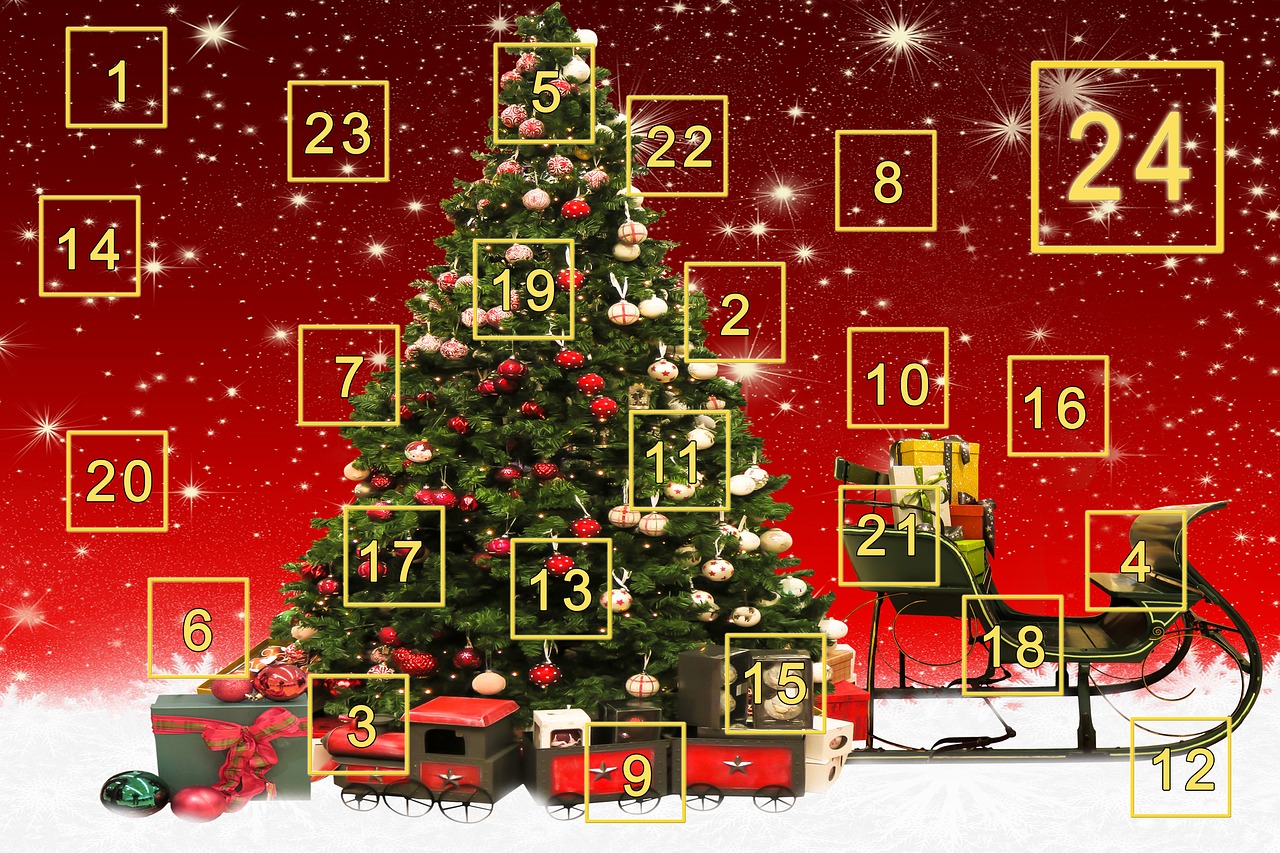 Advento Kalendorius, Adventas, Dovanos, Siurprizas, Nikolas, Durys, Kalėdos, Emocijos, Apdaila, Kalėdų Senelis