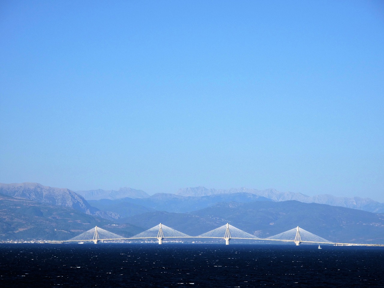 Egėjo Jūra, Tiltas, Mėlyna Nuotaika, Graikija, Nemokamos Nuotraukos,  Nemokama Licenzija