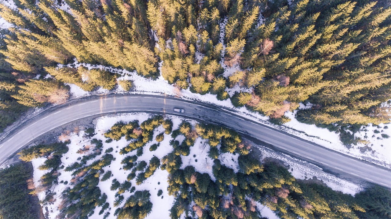 Antena, Kelias, Automobilis, Miškas, Aukščiau, Abstraktus, Nuotykis, Oro Kraštovaizdis, Asfaltas, Fonas