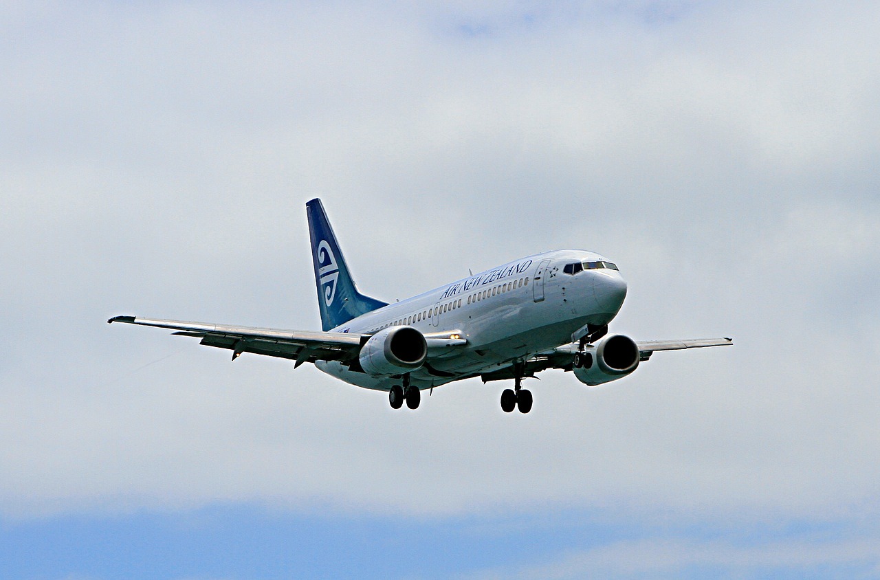 Lėktuvas, Lėktuvas, Boeing 737, Oro Naujasis Zelandas, Orlaivis, Keleivinis Jet, Lėktuvas, Skrydis, Aviacija, Komercinis Lėktuvas