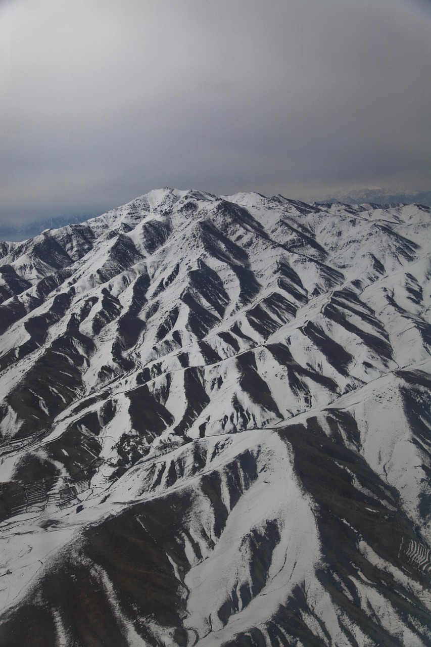 Afganistanas, Kalnai, Sraigtasparnis, Aukštumas, Gražus, Didingas, Tvirtas, Sniegas, Piko, Nemokamos Nuotraukos