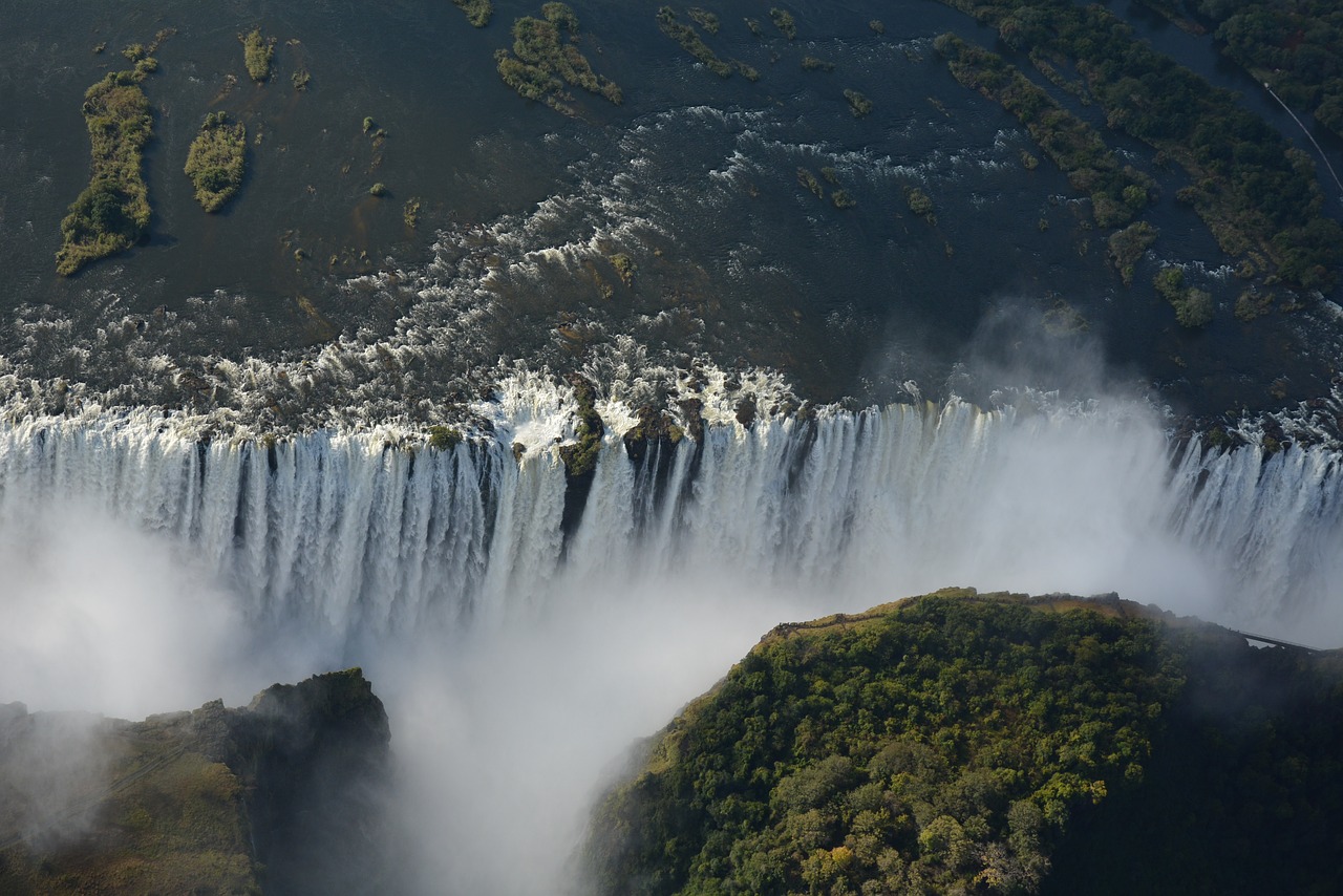 Afrika, Viktorijos Krioklys, Krioklys, Nemokamos Nuotraukos,  Nemokama Licenzija