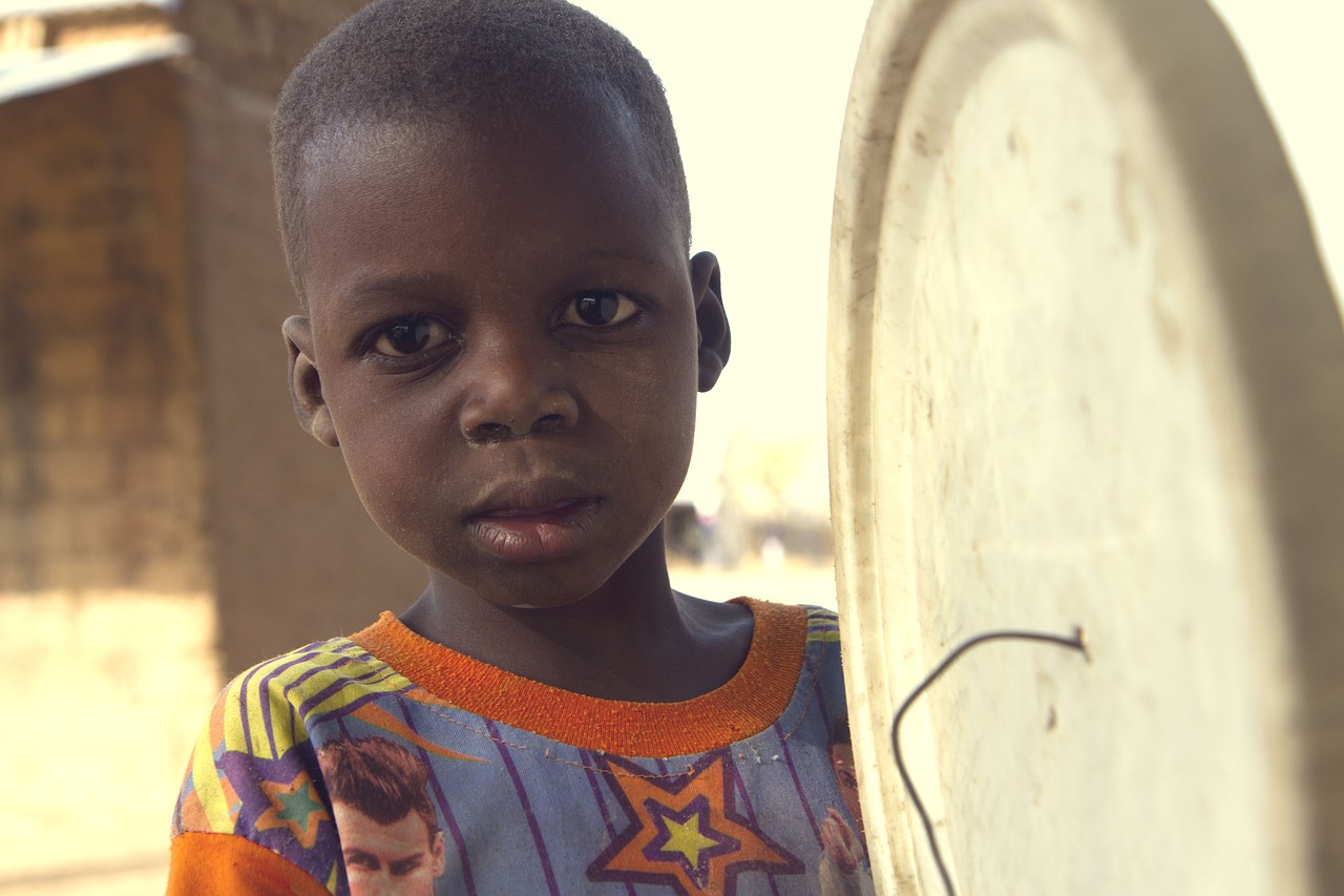 Afrika, Vaikas, Nigerija, Gatvė, Kaimas, Nemokamos Nuotraukos,  Nemokama Licenzija