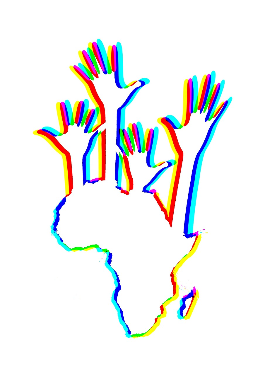 Afrika, Žemynas, Rankos, Ištiesti, Pagalba, Besivystanti Šalis, Plėtros Politika, Skurdo Mažinimas, Žmonių Teisės, Demokratija