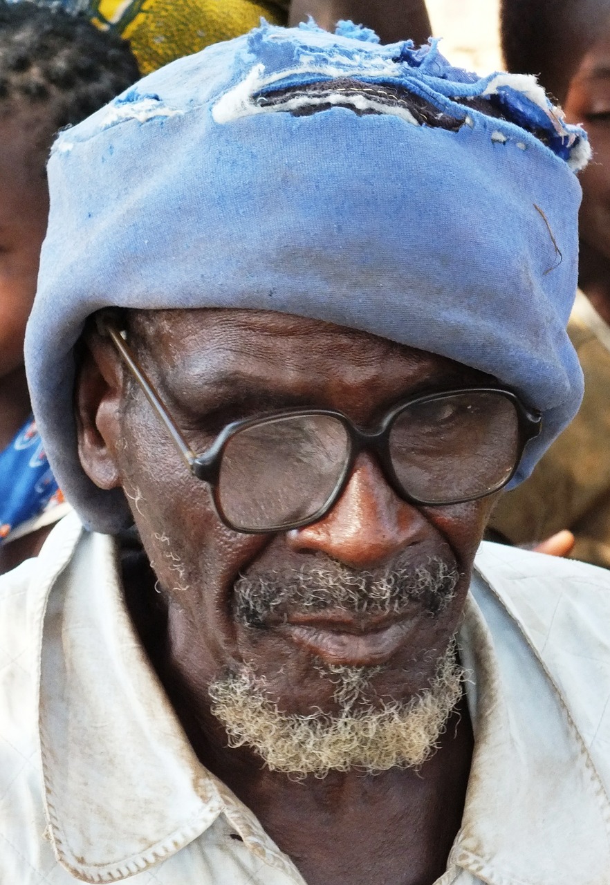 Afrika, Senas Vyras, Portretas, Nemokamos Nuotraukos,  Nemokama Licenzija