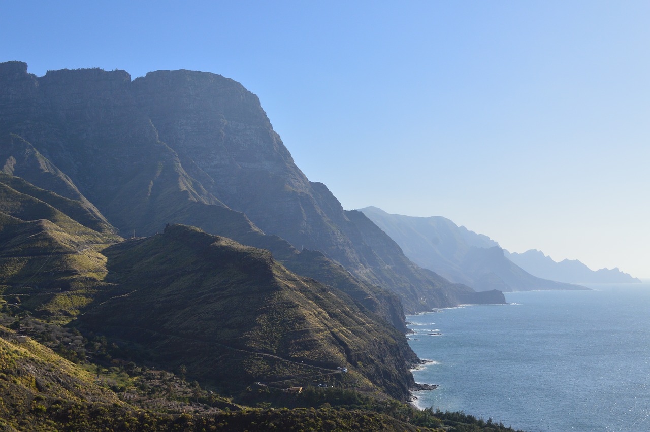 Agaete, Gran Canaria, Skala, Į Šiaurę Nuo Gran Canaria, Nemokamos Nuotraukos,  Nemokama Licenzija