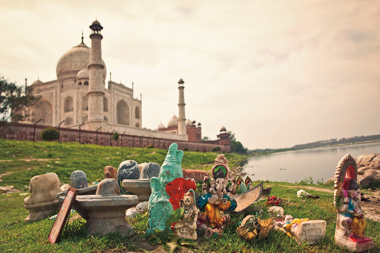 Agra, Indija, Mahal, Taj, Turizmas, Asija, Architektūra, Kelionė, Šventykla, Simbolis