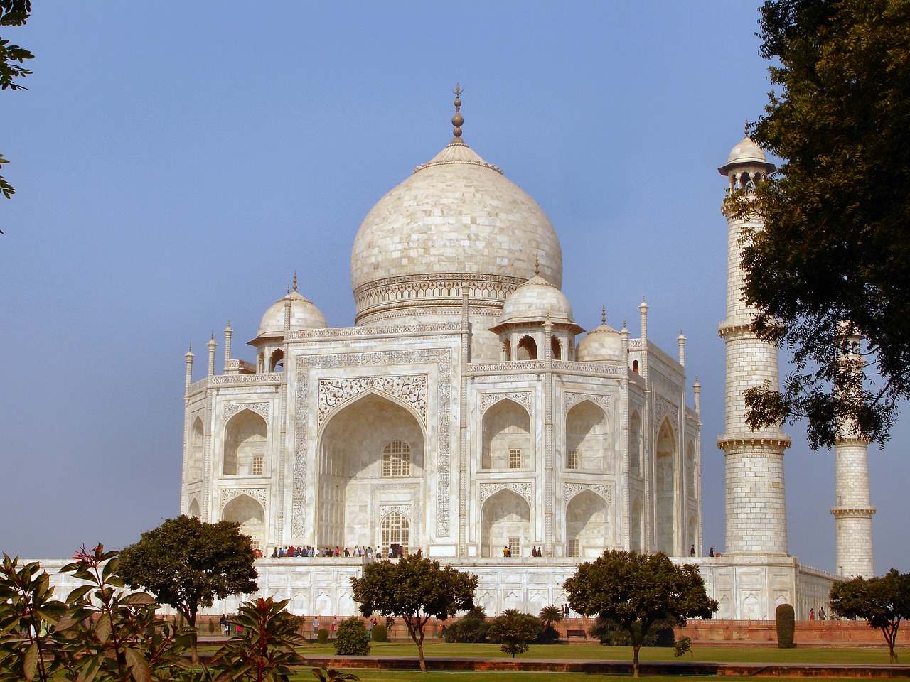 Agra, Taj Mahal, Indija, Rūmai, Pasaulinis Paveldas, Unesco, Marmuro Mauzoliejus, Architektūra, Nemokamos Nuotraukos,  Nemokama Licenzija