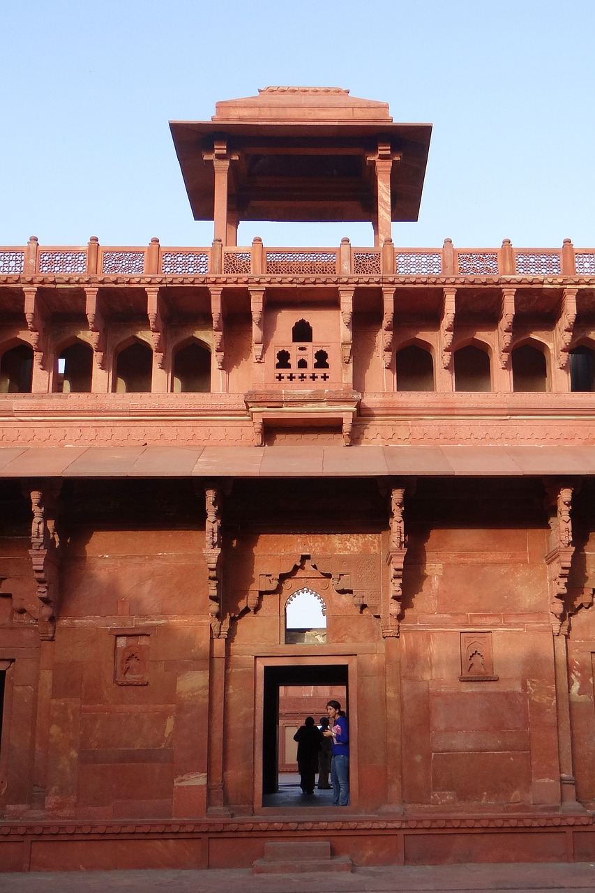 Agra Fortas, Pilis, Rūmai, Moghalas, Unesco Svetainė, Architektūra, Paveldas, Smiltainis, Istorinis, Agra