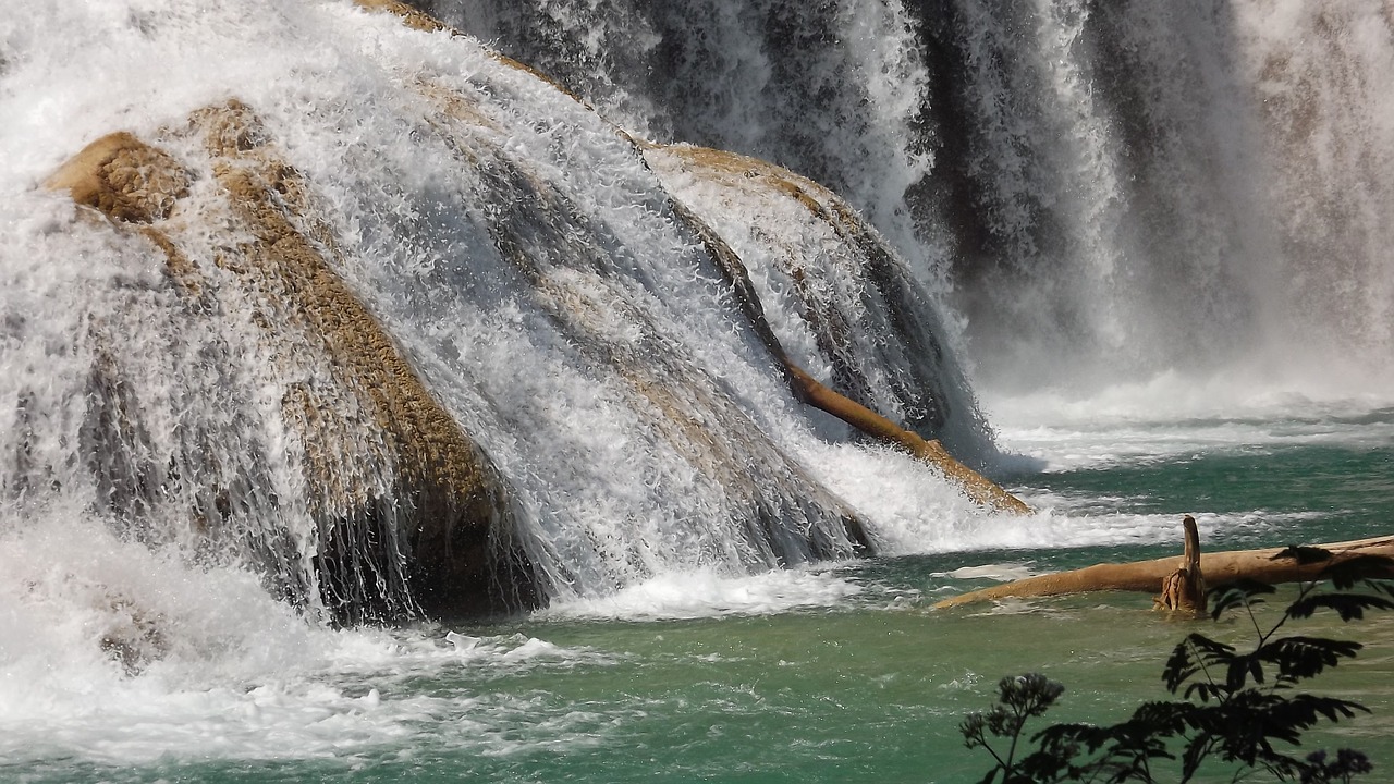 Agua Azul, Kaskados, Krioklys, Vanduo, Upė, Šviežias, Purkšti, Srautas, Nemokamos Nuotraukos,  Nemokama Licenzija