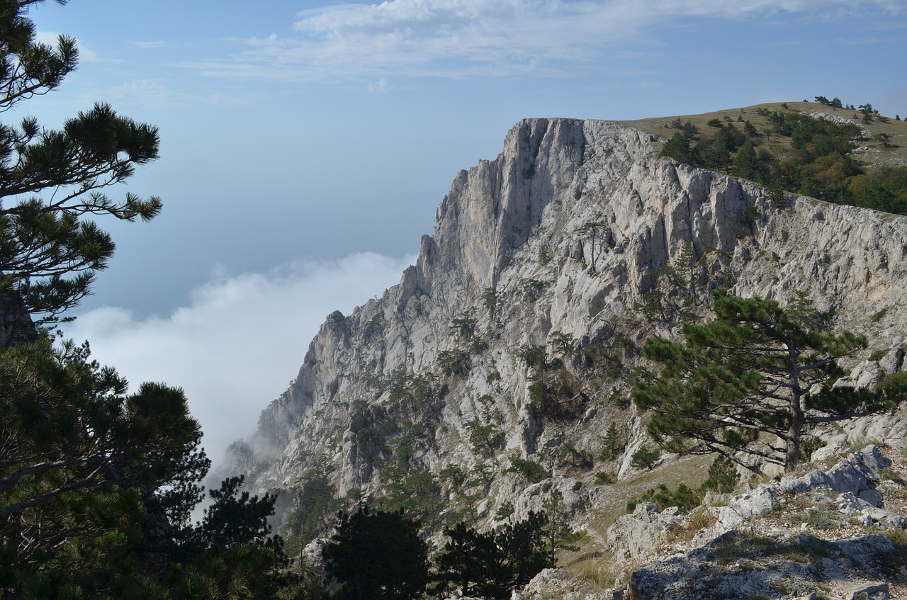 Ai-Petri, Krymas, Kalnai, Debesys, Kraštovaizdis, Nemokamos Nuotraukos,  Nemokama Licenzija