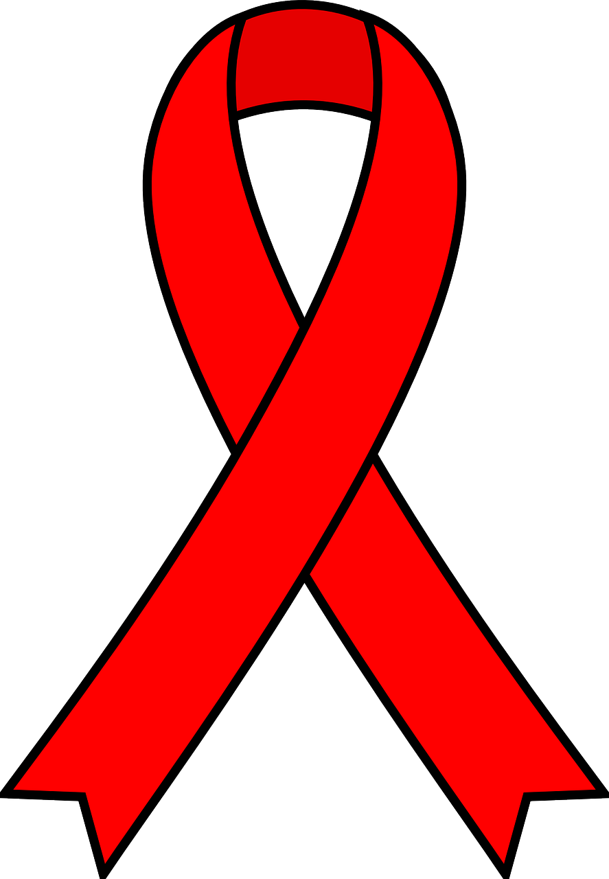 Aids, Hiv, Sąmoningumas, Meilė, Sveikata, Organizacija, Raudona, Juosta, Nemokama Vektorinė Grafika, Nemokamos Nuotraukos