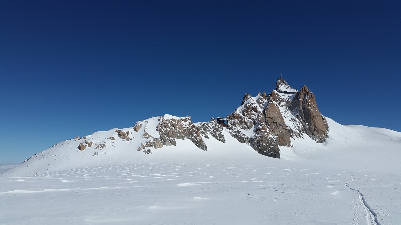 Aiguille Du Midi, Chamonix, Kalnų Stotis, Aukšti Kalnai, Kalnai, Alpių, Aukščiausiojo Lygio Susitikimas, Sniegas, Aukštas, Kraštovaizdis