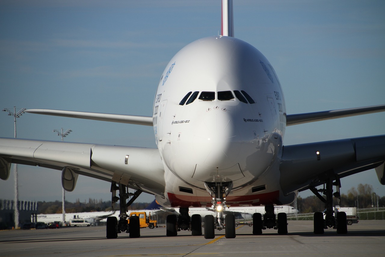 Airbus, A380, Emiratai, Munich, Oro Uostas, Orlaivis, Nemokamos Nuotraukos,  Nemokama Licenzija