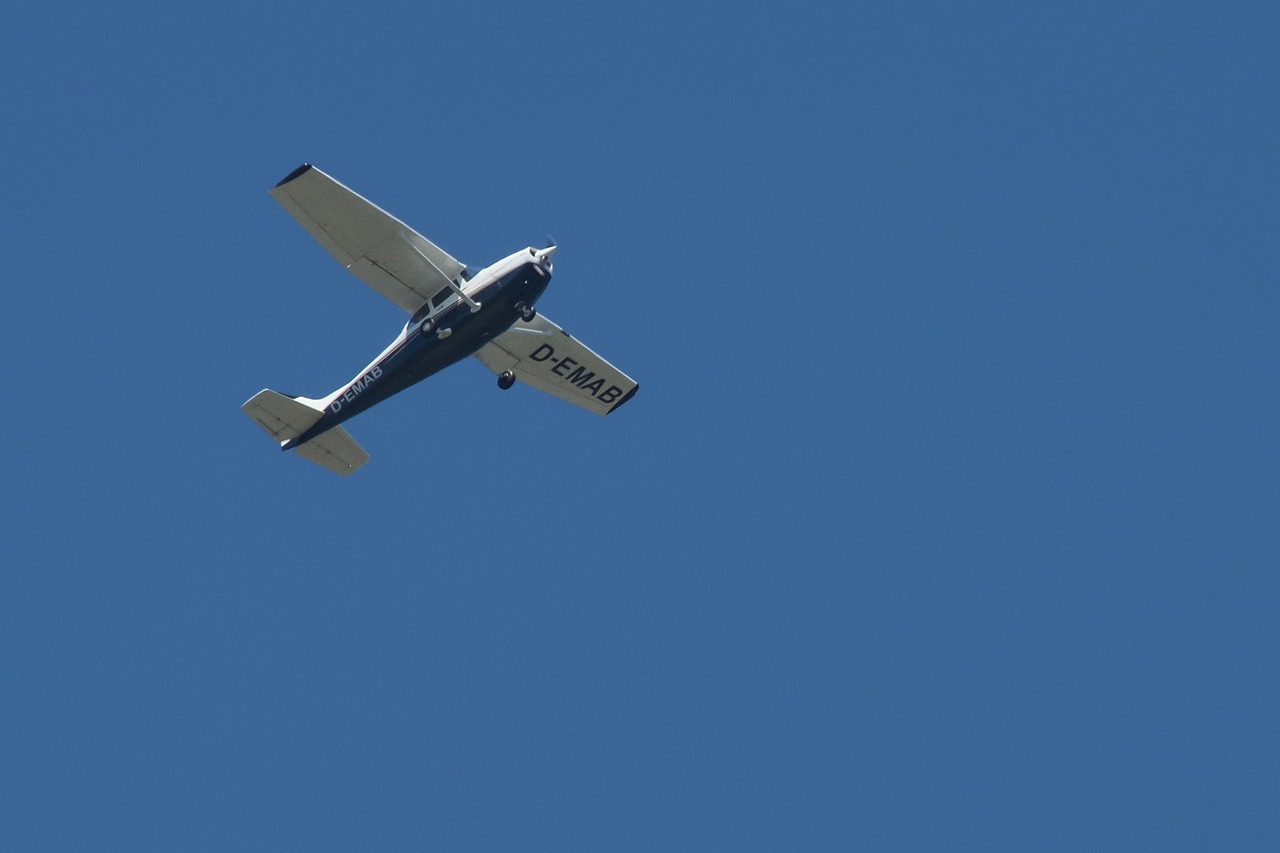 Orlaivis, Sportinis Orlaivis, Cessna 172 Skyhawk, Propelerio Plokštuma, Nemokamos Nuotraukos,  Nemokama Licenzija