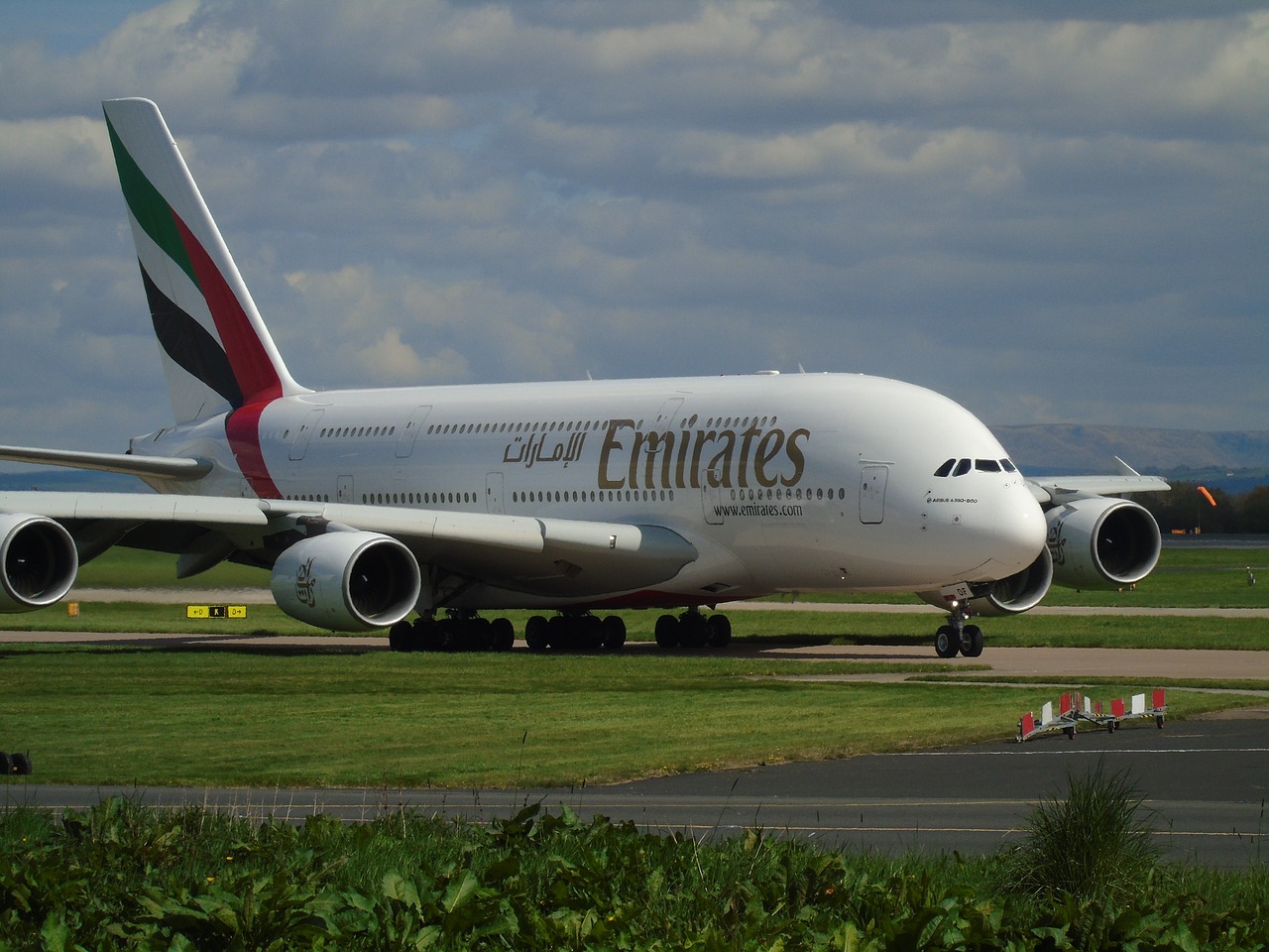 Orlaivis, Emiratai, A380, Kelionė, Skrydis, Lėktuvas, Aviakompanija, Skristi, Dubai, Arabas