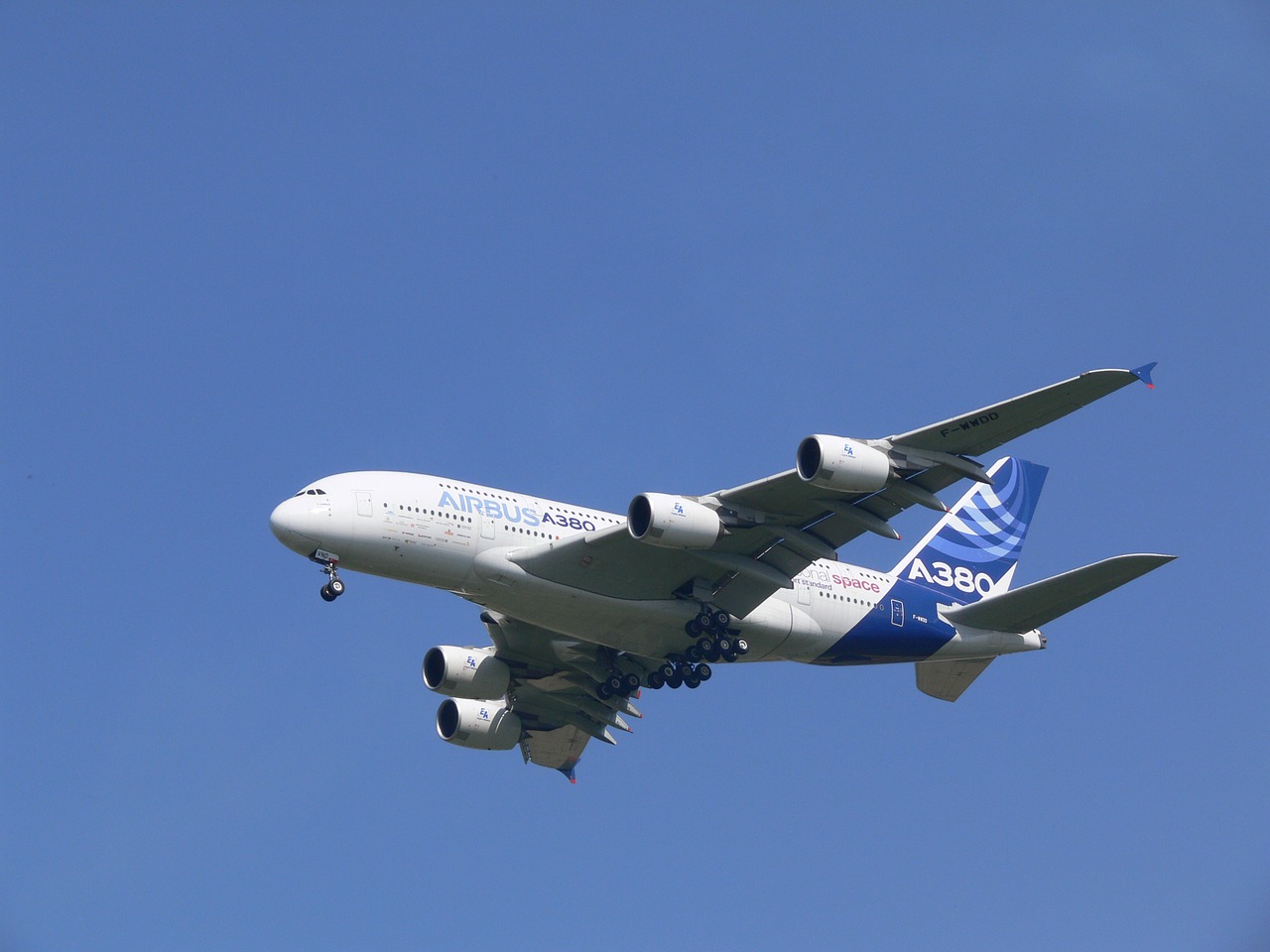 A380, Orlaivis, Airbus, Vairas, Skrydis, Nemokamos Nuotraukos,  Nemokama Licenzija