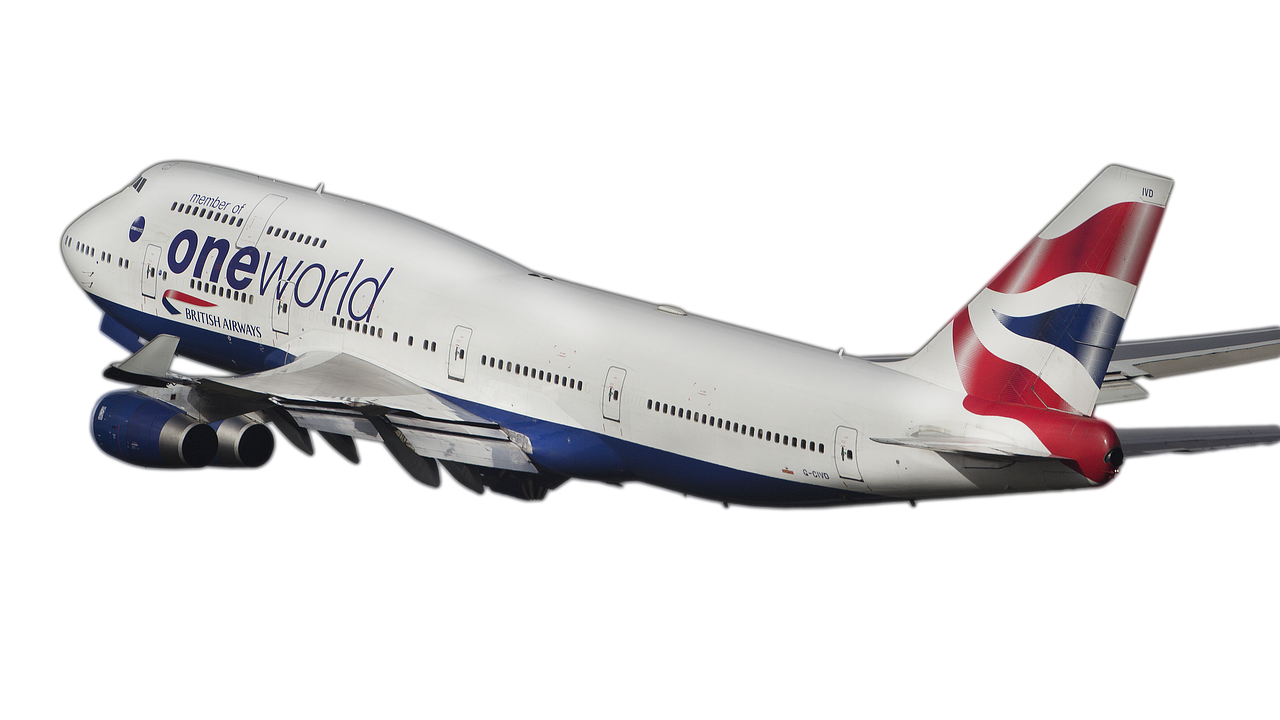 Aviakompanija, Lėktuvas, B-747, Lėktuvas, Sparnas, Vaizdas, Skaidrus, Fonas, Britanija, Kvėpavimo Takai